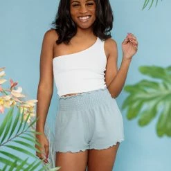 Z Supply Dawn Smocked Short CLOTHING