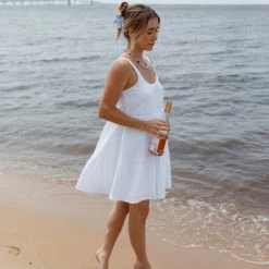 Z Supply Danny Gauze Mini Dress