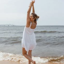 Z Supply Danny Gauze Mini Dress