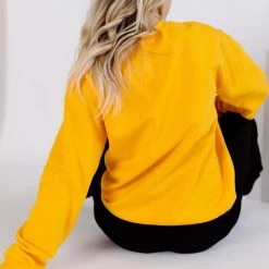 CLOTHING BRIGHTSIDE The Label Ray Of Sunshine Crewneck