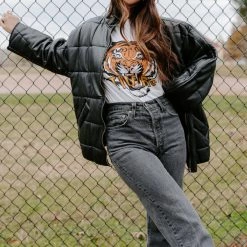 CLOTHING BRIGHTSIDE The Label Tiger Graphic Tee