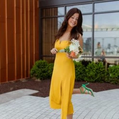 HYFVE Wild Wonder Bustier Midi Dress