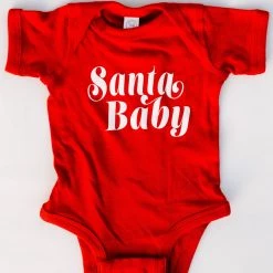 HOME BRIGHTSIDE The Label - Santa Baby Onesie