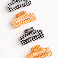 Wall To Wall ACCESSORIES Metro Gingham Claw Clip