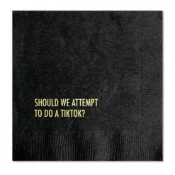 Pretty Alright Goods Do A TikTok Cocktail Napkins GIFT