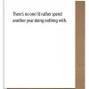 Pretty Alright Goods Doing Nothing Love Card GIFT