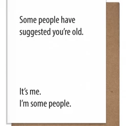 Pretty Alright Goods Some People Birthday Card GIFT