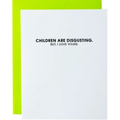 Chez Gagne Children Are Disgusting Card
