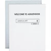 Chez Gagne Welcome To Adulthood W9 Card GIFT