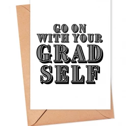 R Is For Robo Grad Self Greeting Card GIFT