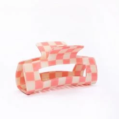 LA 3 Accessories Emery Check Hair Clip NEW ARRIVALS 11 LA 3 Accessories Emery Check Hair Clip NEW ARRIVALS