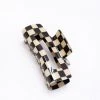 LA 3 Accessories Emery Check Hair Clip NEW ARRIVALS