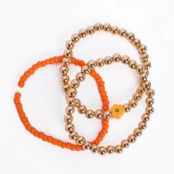 LA 3 Accessories Erin Beaded Bracelet Set