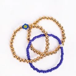 LA 3 Accessories Erin Beaded Bracelet Set