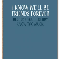 Modern Wit Best Friends Forever Birthday Card GIFT