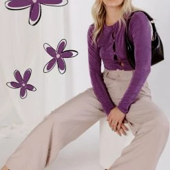 Olivaceous Lost Towns Slinky Button Up Top