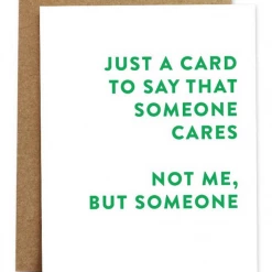 Rhubarb Paper Co. Someone Cares Greeting Card GIFT