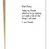 Sapling Press New Friends Greeting Card