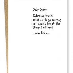 Sapling Press New Friends Greeting Card