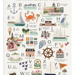Anchor Point Paper Co. Annapolis Alphabet Print GIFT