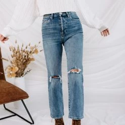 CLOTHING BLANK NYC Baxter Ribcage Straight Leg Jean