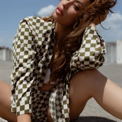 Pretty Garbage NEW ARRIVALS Something Sweet Button Down Top