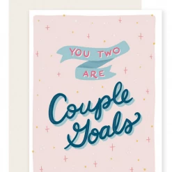 Slightly Stationery WEDDING CAPSULE Couple Goals Greeting Card