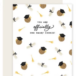 Slightly Stationery GIFT Smart Cookie Greeting Card