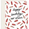 Slightly Stationery Hot Stuff Birthday Card GIFT