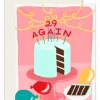Slightly Stationery GIFT 29 Again Birthday Card