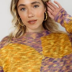 Girly Liza Beaded Smiley Hoops