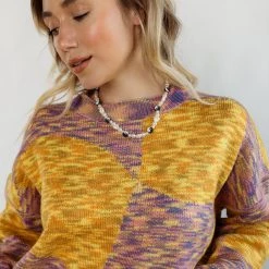 Girly Jayce Yin Yang Pearl Necklace