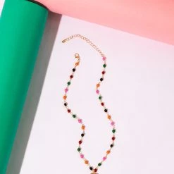 Girly Logan Beaded Necklace