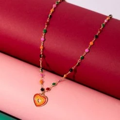 Girly Logan Beaded Necklace