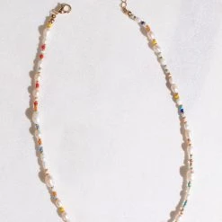 Brightside Morgan Beaded Pearl Necklace