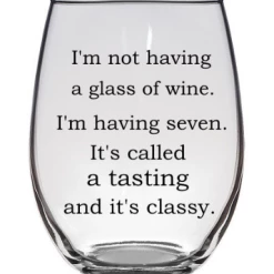 Buffalovely GIFT Classy Wine Tasting Wine Glass