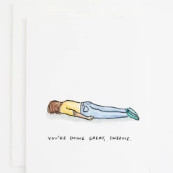 Party Sally Doing Great Greeting Card