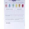 Steel Petal Press Rainbow Mood Self Care Tracker Notepad GIFT