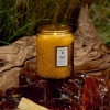 Voluspa Small Embossed Glass Jar - Baltic Amber RESTOCKED