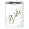 Slant Collections Bride Gold Stainless Steel Tumbler WEDDING CAPSULE
