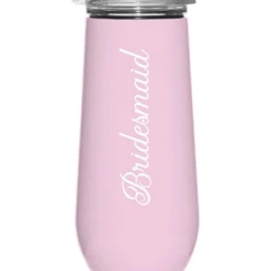 Slant Collections Bridesmaid Champagne Tumbler