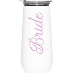Slant Collections Bride Champagne Tumbler